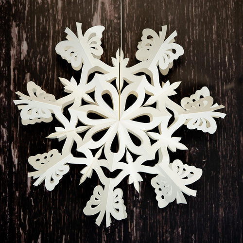 Mensa Snowflake Wall Decoration - 32cm