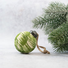 Load image into Gallery viewer, 2&quot; Emerald Brushed Bauble