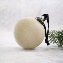 Load image into Gallery viewer, 3&quot; Light Sage Velvet Bauble