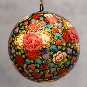 3" Russian Floral Christmas Bauble