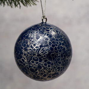 2" Old Navy Pebble Christmas Bauble