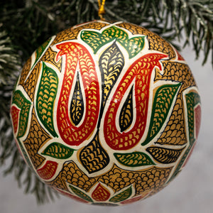 4" Indian 26 Christmas Bauble