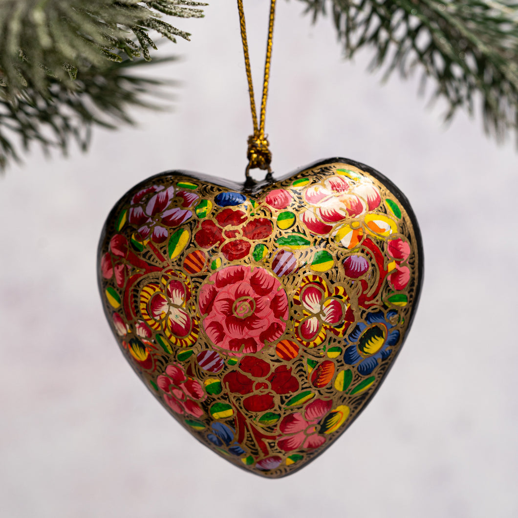 Red Russian Hanging Heart