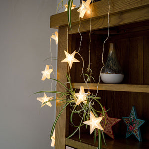 3D Star Paper String Lights