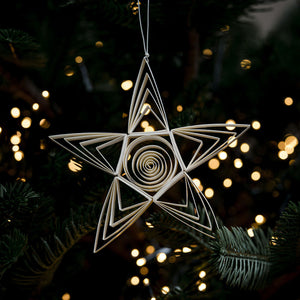 Quilled Pollux Star Hanging Decoration