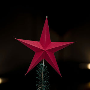 Dancer Red Christmas Tree Topper
