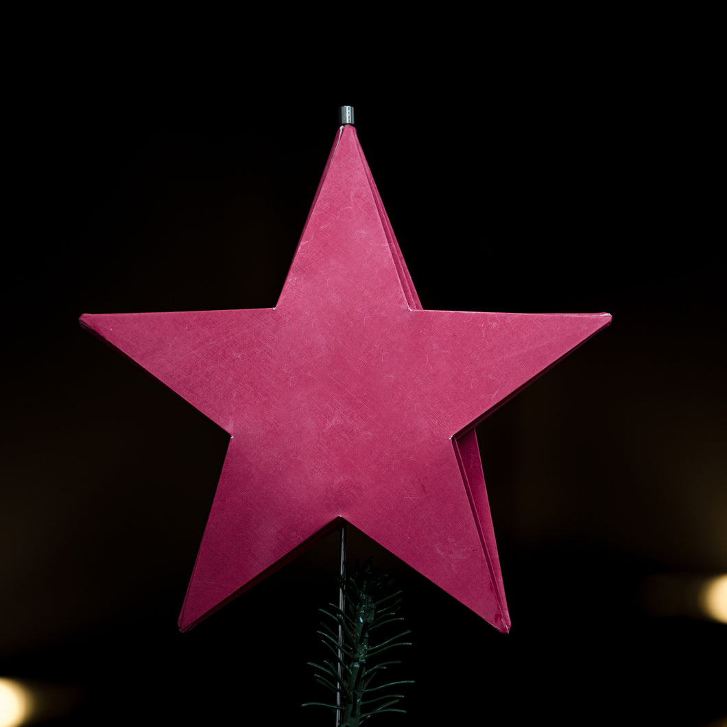 Comet Red Christmas Tree Topper