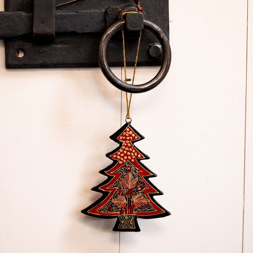 Indian 4 Floral Hanging Christmas Tree