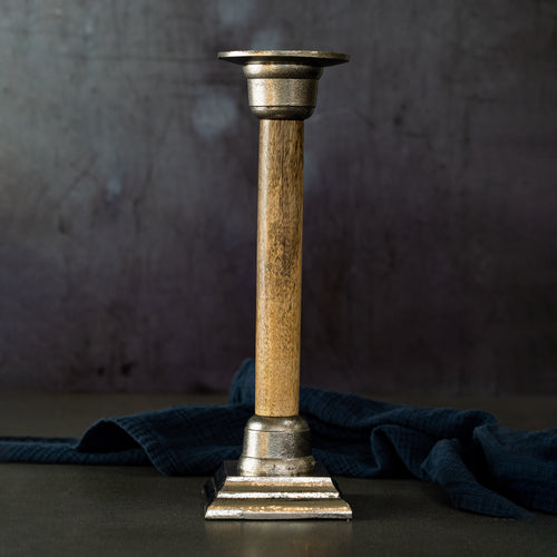 Wooden Candle Stick – Medium - 33cm